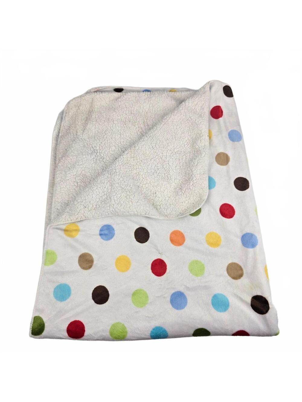 Circo White Brown Red Blue Green Yellow Orange Polka Dot Circle Target Blanket
